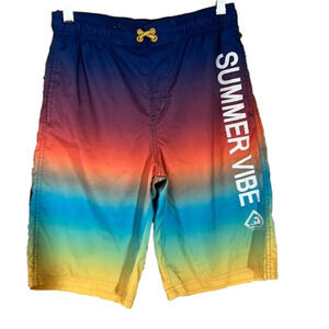 rokka&rolla CA, Board Shorts, Size YL, Waist 13”, L 22”, lined, pockets (T4)